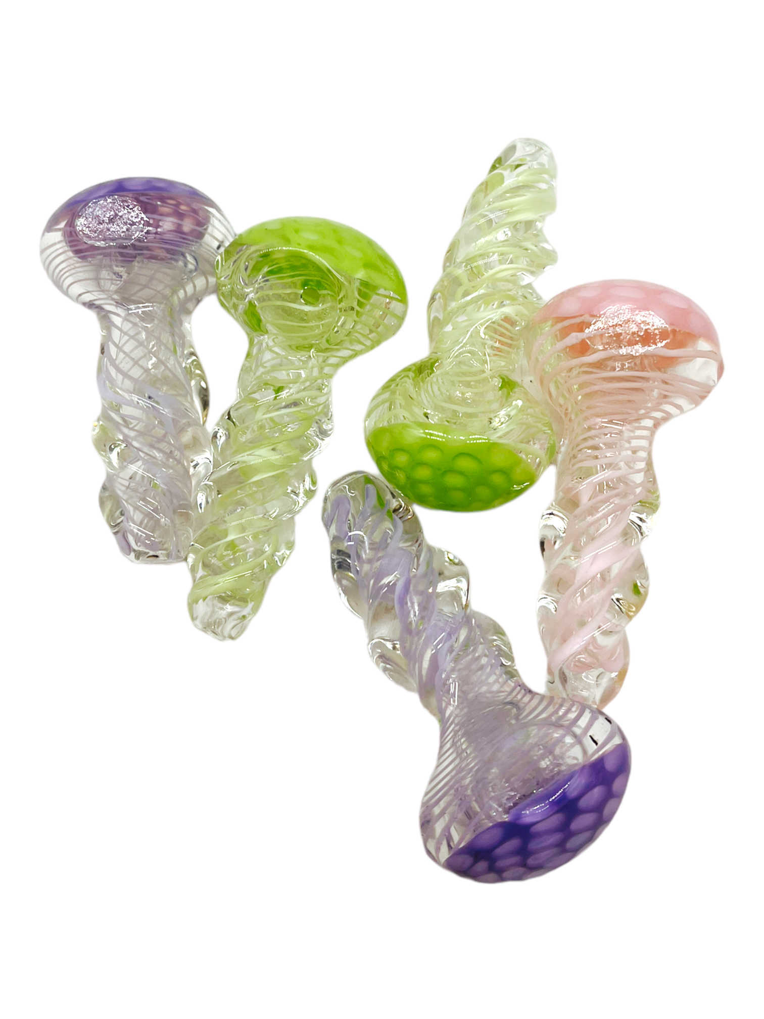 TWSITED BODY LINE FUMED HANDPIPE 3.5" - 5CT BAG