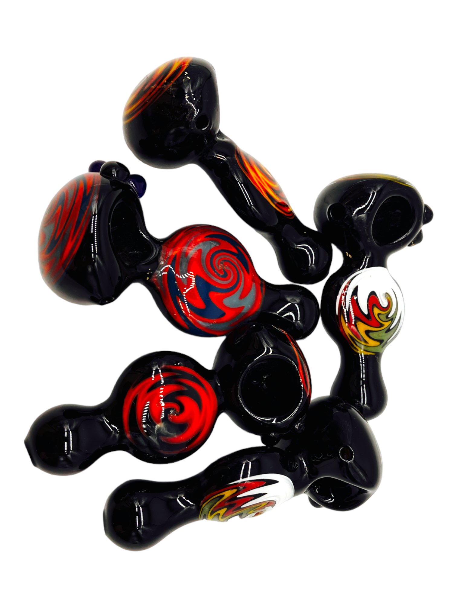 SWIRL HEAD AND BODY HANDPIPE 4" - 5CT BAG