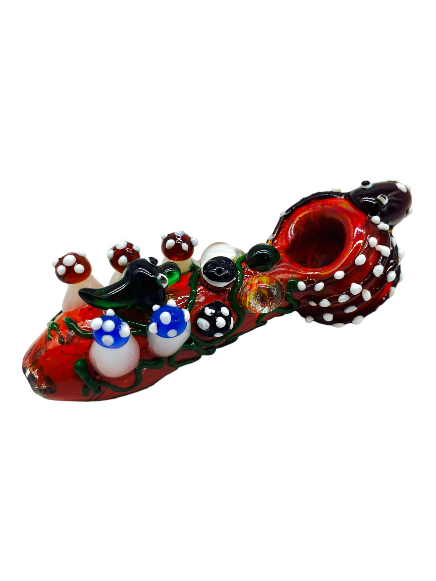MUSHROOM FOREST OCTOPUS HANDPIPE 6"