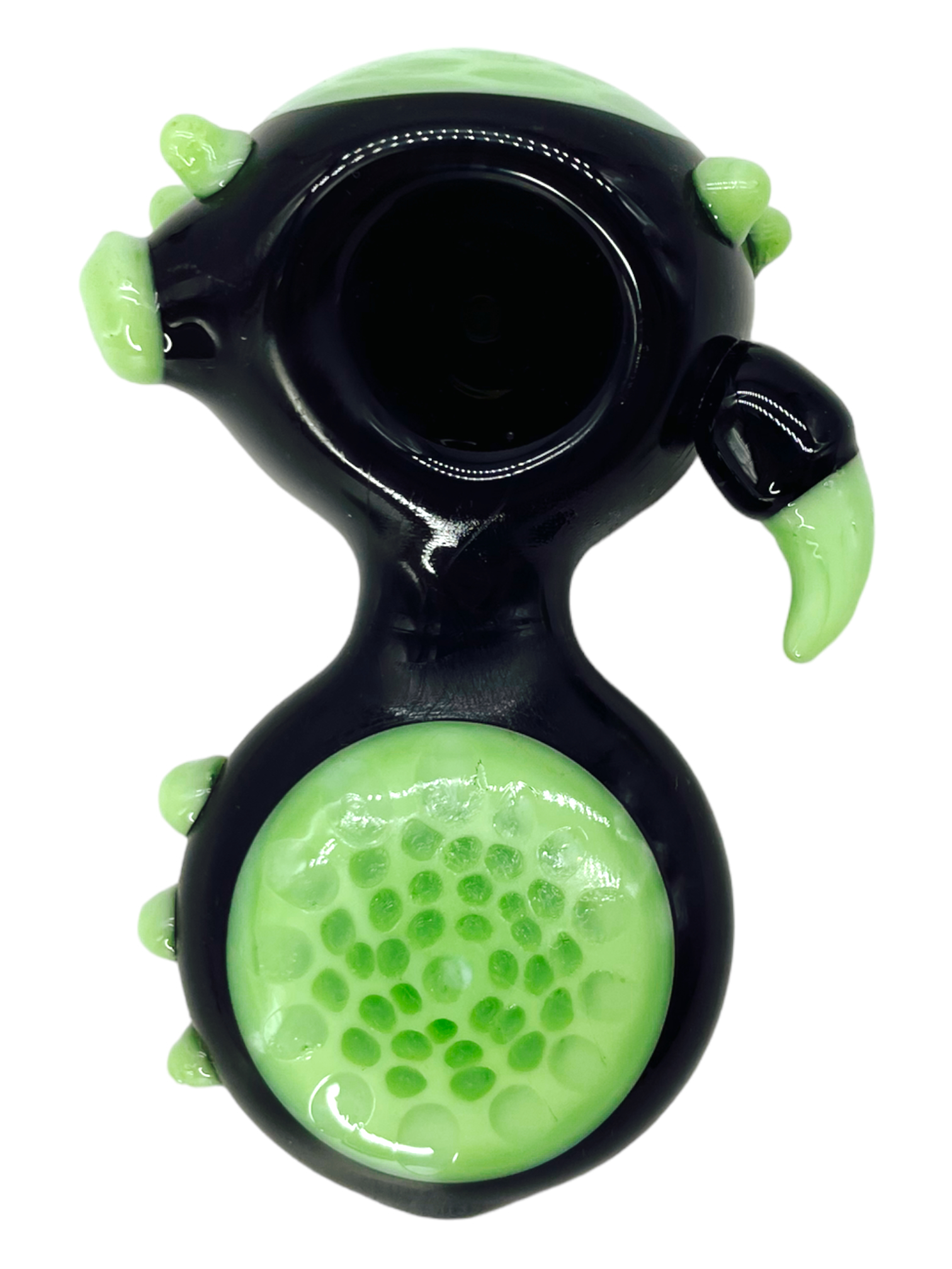 SLIME COLOR BLACK HANDPIPE 5"