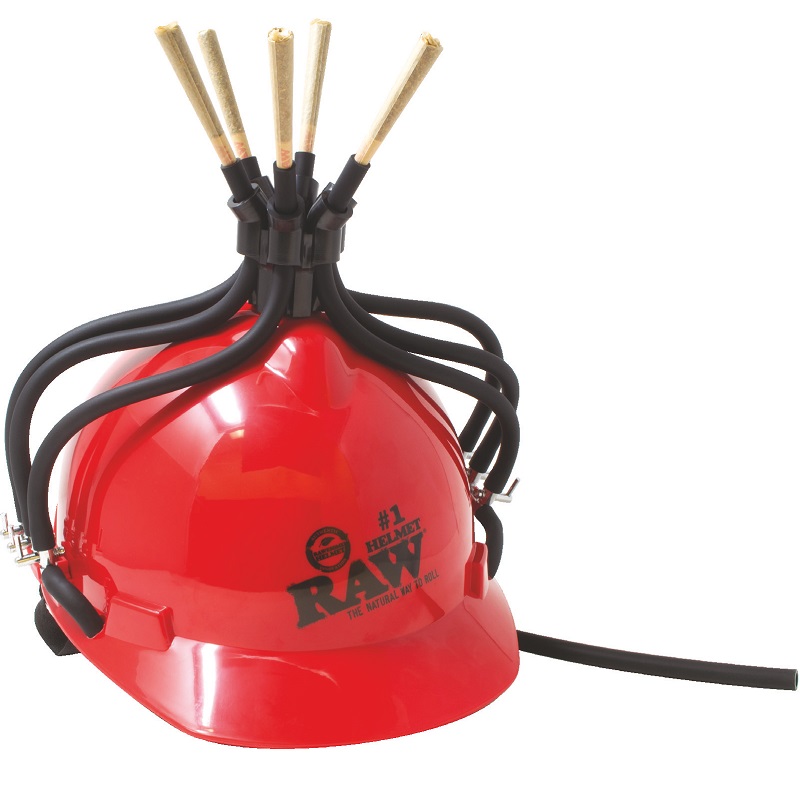 RAW HELMET RED FOR 6 CONES