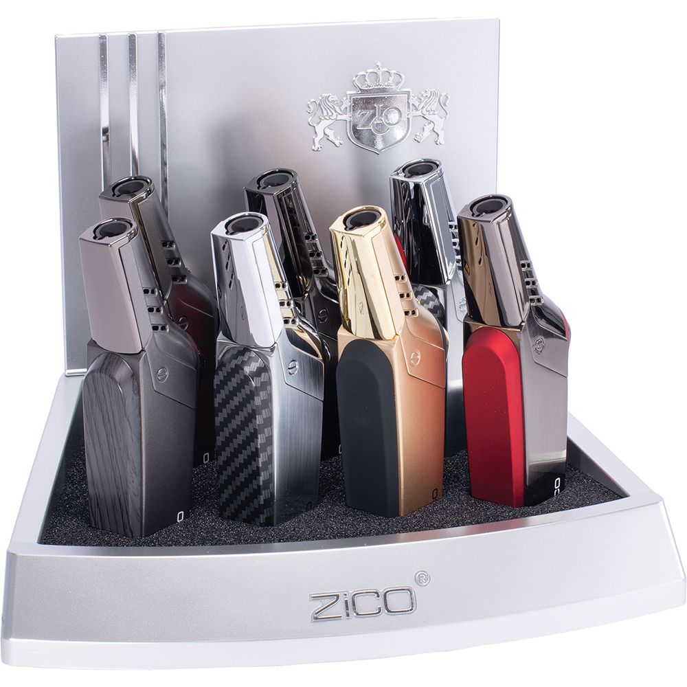 ZICO SINGLE TORCH FLAME LIGHTER - 7CT