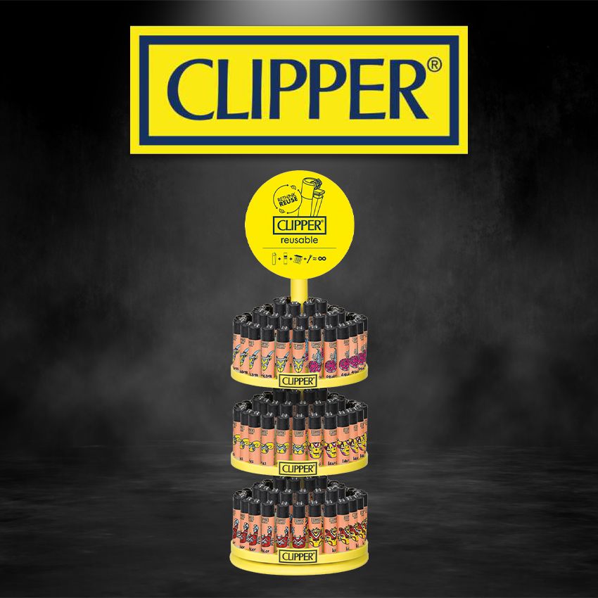 144CT CLIPPER LIGHTERS CAROUSEL MIX - ASTROLOGY