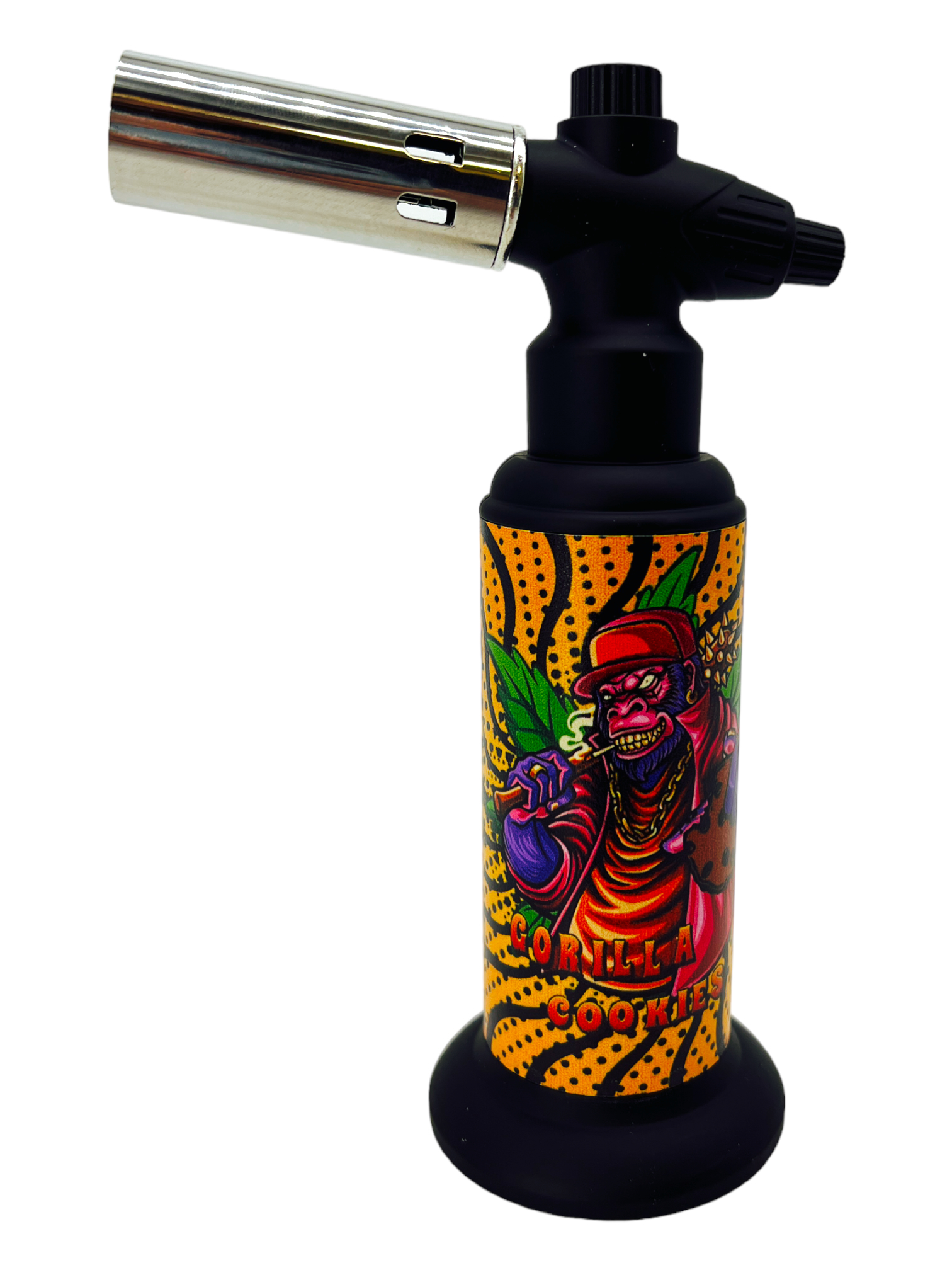 TECHNO TABLE TORCH 7.5" GORILLA COOKIE - 1CT