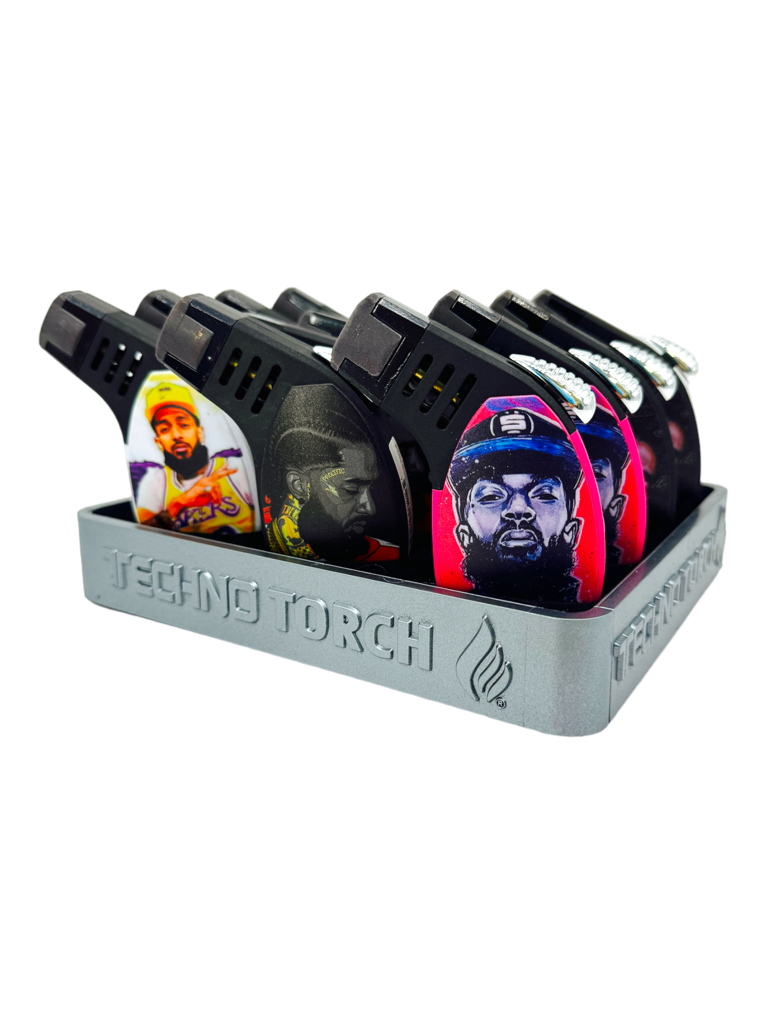 TECHNO TORCH NIPSEY HUSSLE DESIGN LIGHTER - 12CT DISPLAY