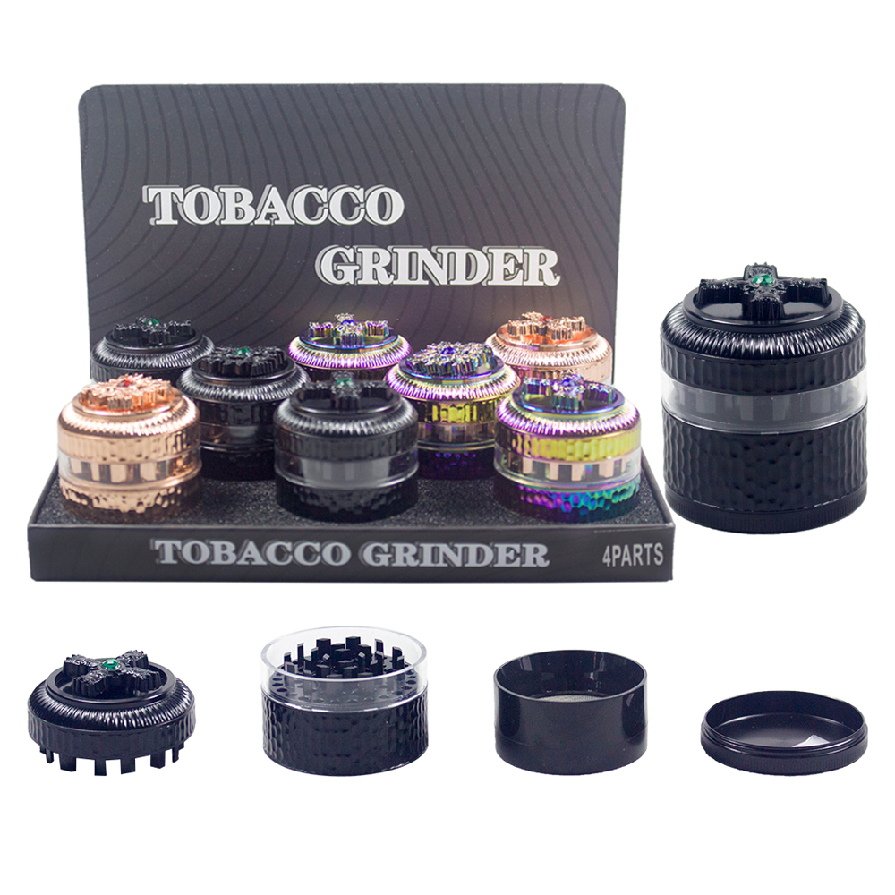 4 PART 52MM GRINDER WITH SINNERS ON THE TOP
