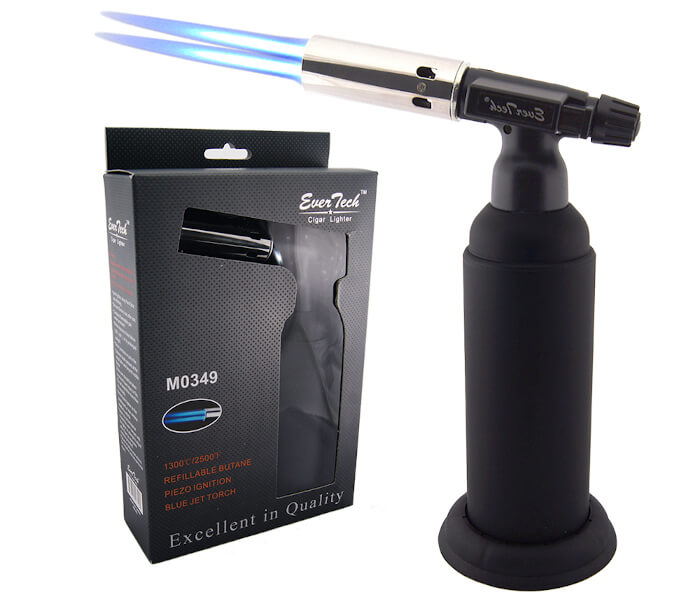 EVERTECH RUBBER FINISH BLACK TORCH