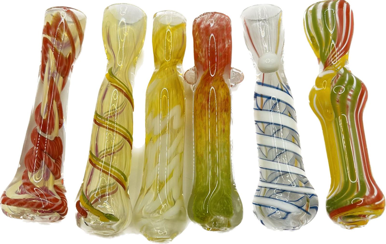 3" MIX DESIGN CHILLUM - 60CT JAR