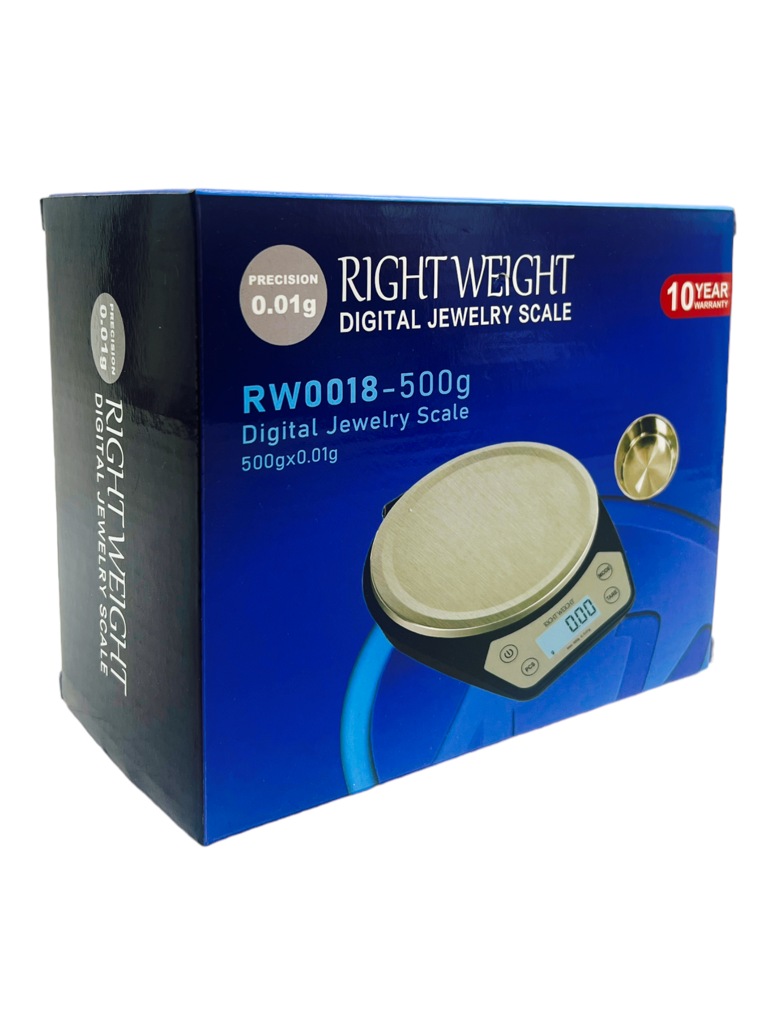 RIGHT WEIGHT DIGITAL SCALE - 500g x 0.01g (RW0018)