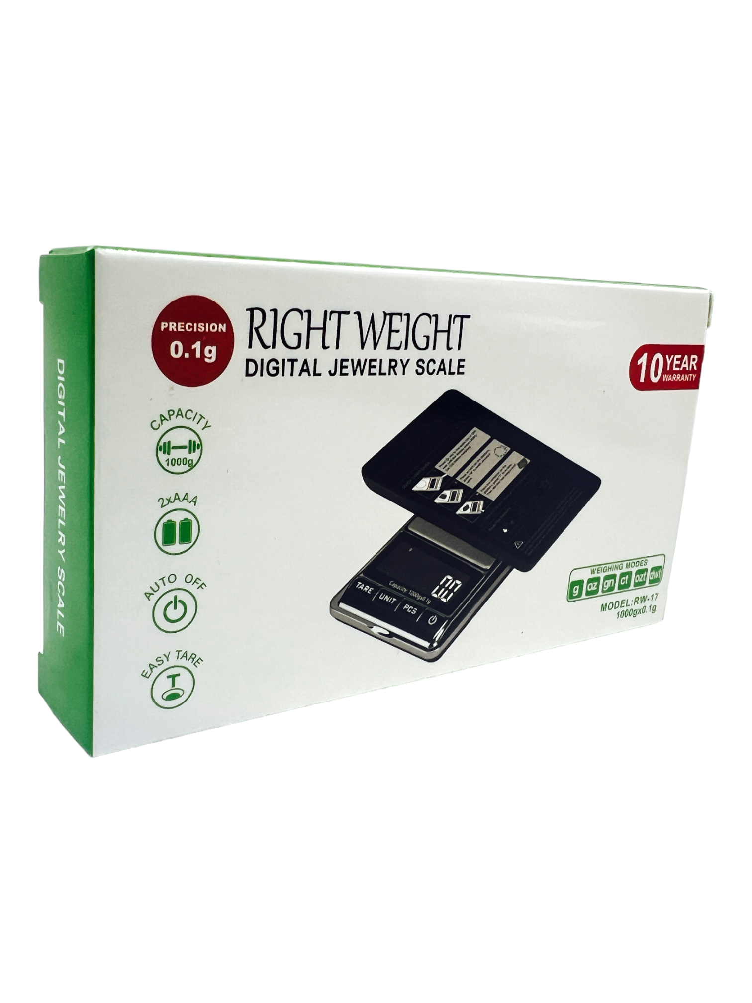 RIGHT WEIGHT DIGITAL SCALE - 100g x 0.1g (RW-17)