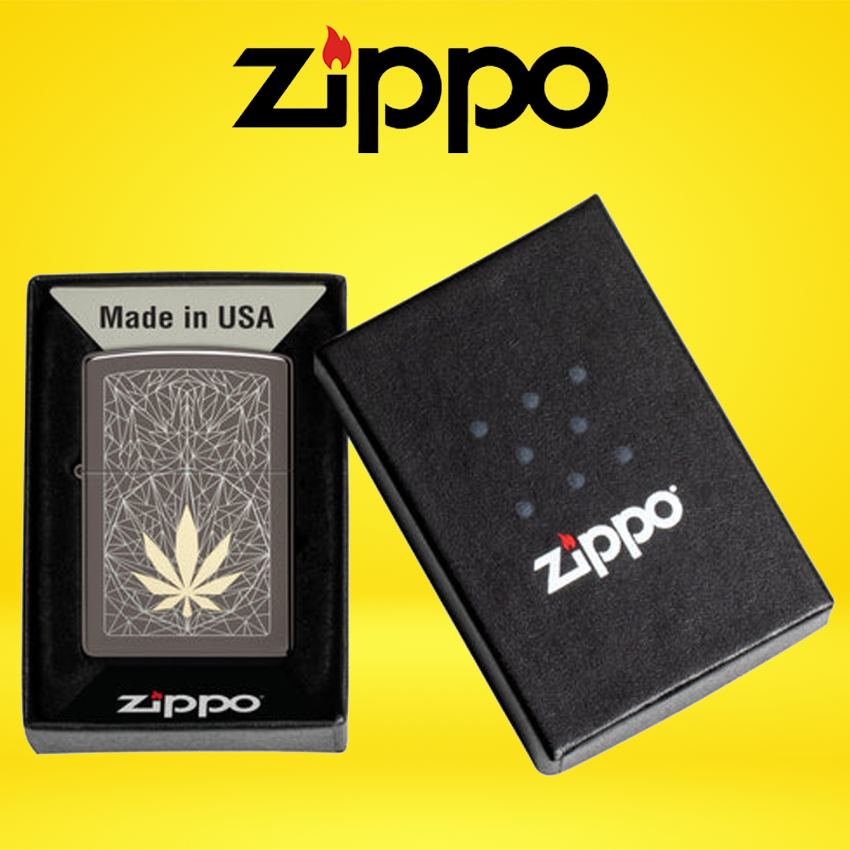 ZIPPO - CANNABIS LIGHTER - 1CT