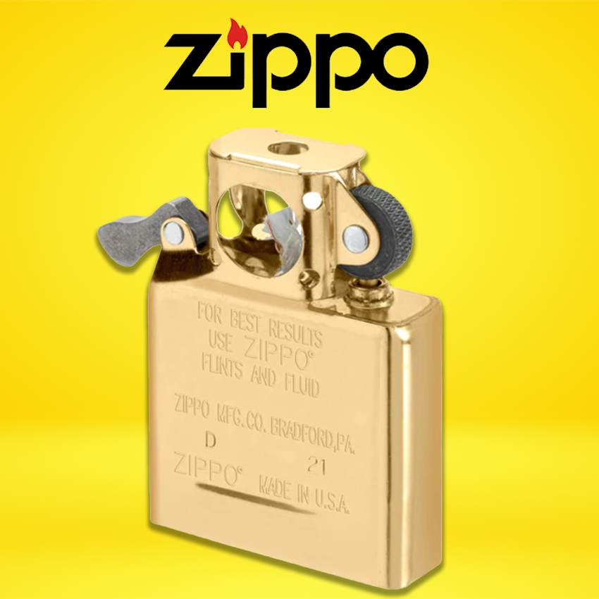 ZIPPO - GOLD FLASHED PIPE LIGHTER - 1CT