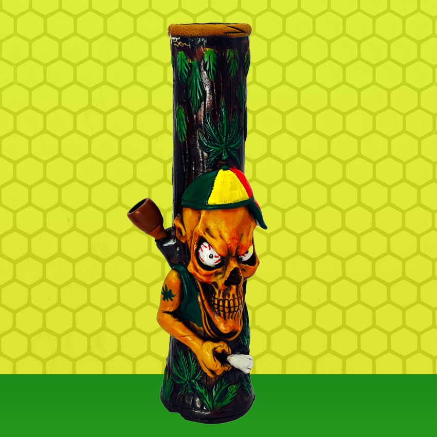 HAND CRAFTED WATERPIPE 12" - 420 BOY