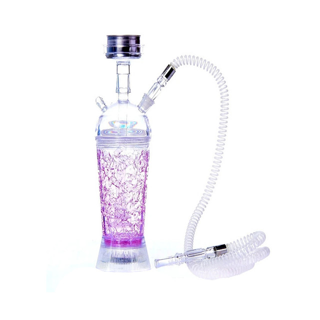 NOUR MAXX MIX COLOR 1 HOSE ACRYLIC CUP HOOKAH SET (SM-01)
