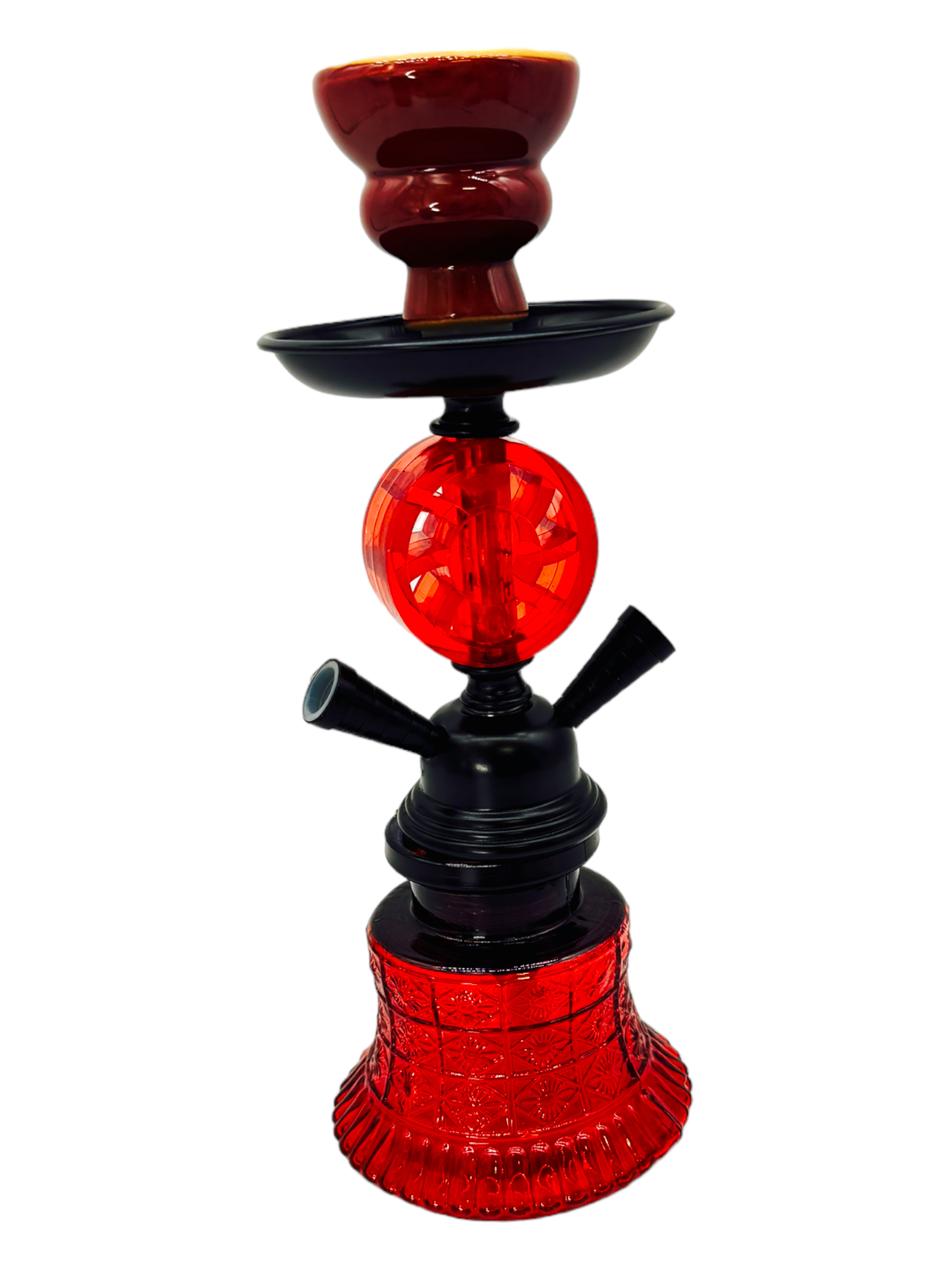 MIX COLOR 2 HOSE SMALL HOOKAH SET (SM-34)