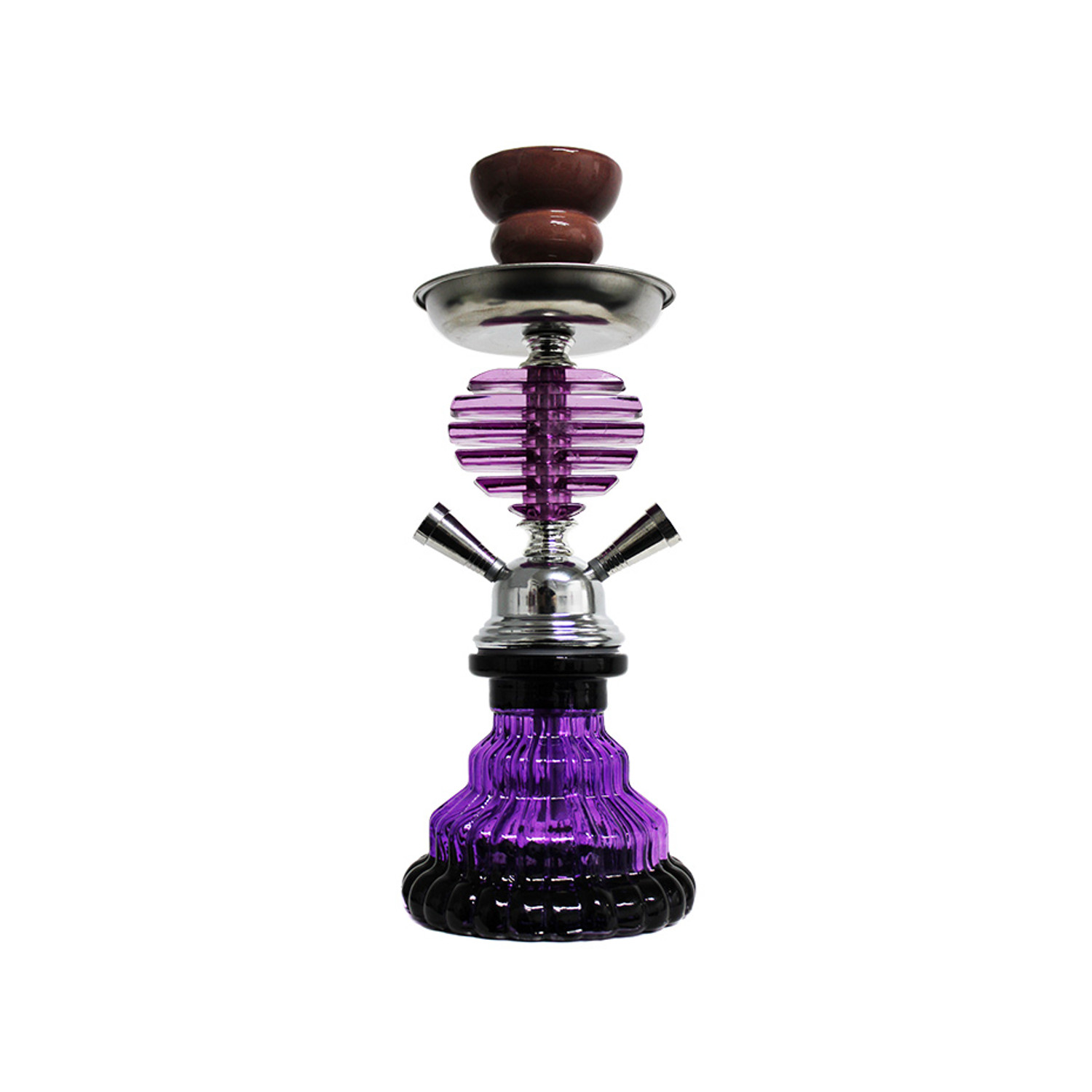 MIX COLOR 2 HOSE SMALL HOOKAH SET (SM-33)