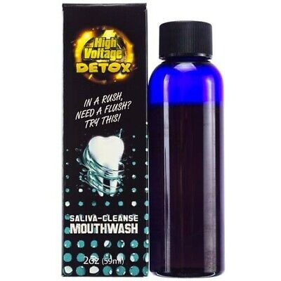 HIGH VOLTAGE DETOX SALIVA CLEANSE MOUTHWASH 2oz