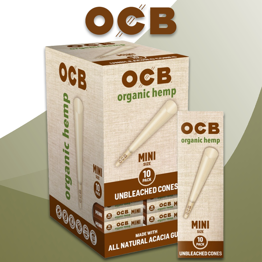 OCB 70MM MINI CONES 10PK