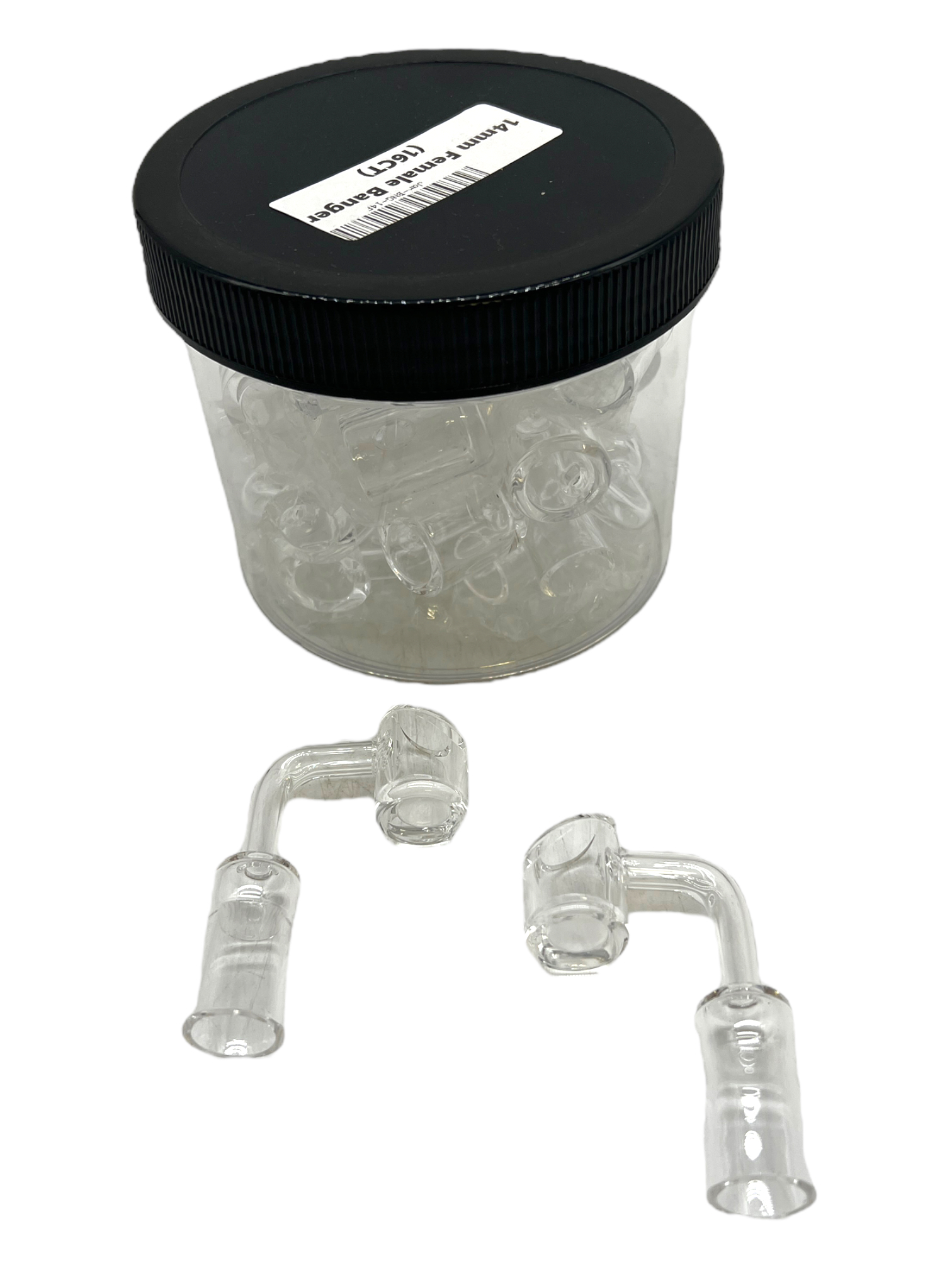 14MM GLASS FEMALE BANGER - 16CT JAR