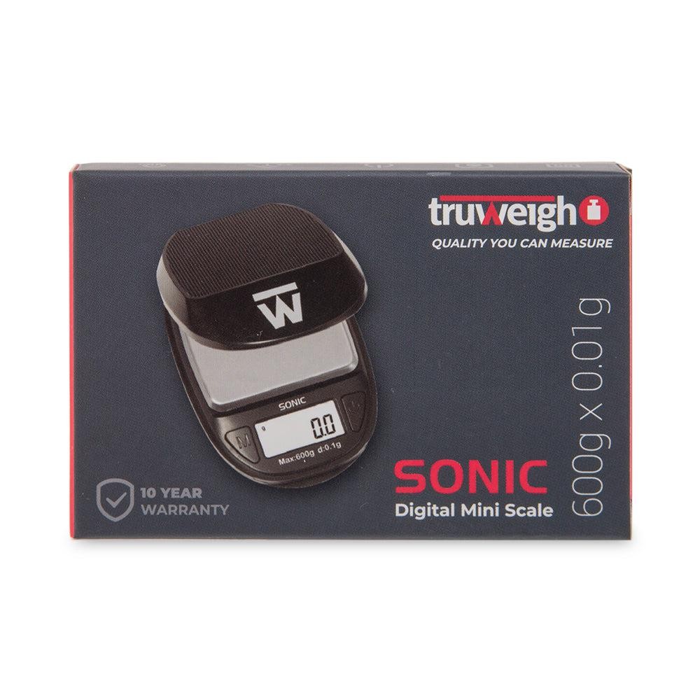 TRUWEIGH SONIC SCALE - 600G X 0.1G - BLACK