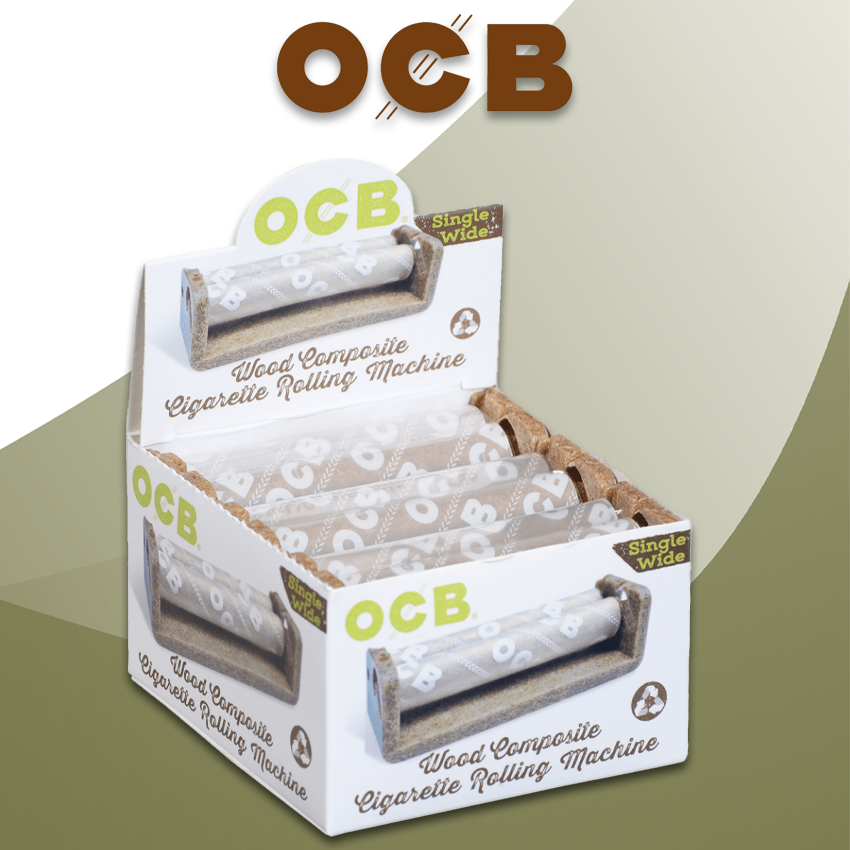 OCB WOOD PLANT COMPOSITE ROLLER 70MM SINGLE WIDE - 6CT DISPLAY