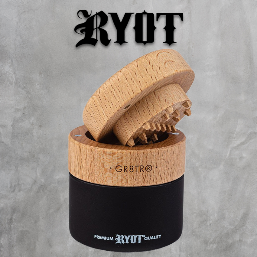 RYOT WOOD GR8TR WITH JAR BODY