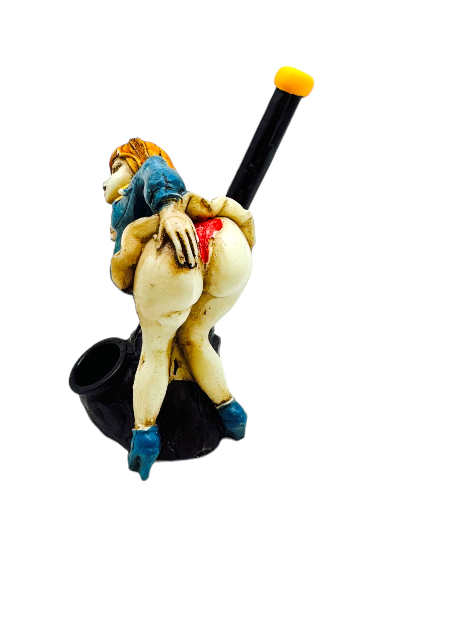 HIGH QUALITY CLAY SMALL SEXY DOLL HANDPIPE