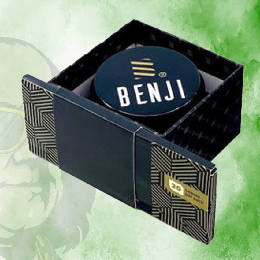 BENJI GRIND ALUMINUM GRINDER + BOOKLET