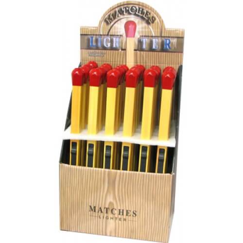 MATCHSTICK SHAPE LIGHTER - 24CT DISPLAY
