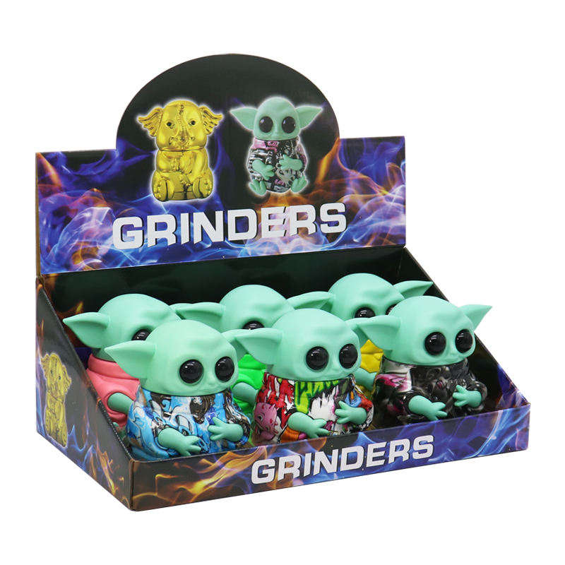 BABY YODA GRINDERS WITH A DRAWER 62MM - 6CT