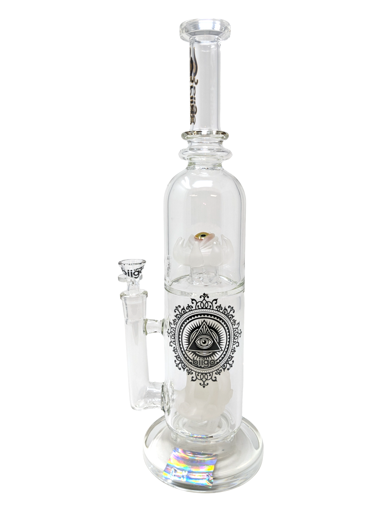 BIIGO BY LOOKAH - OCTOPUS PERC STRAIGHT WATERPIPE 15"