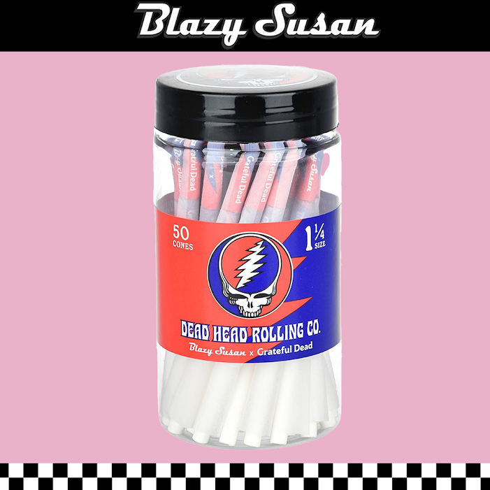 BLAZY SUSAN x GRATEFUL DEAD 1 1/4 CONES - 50CT