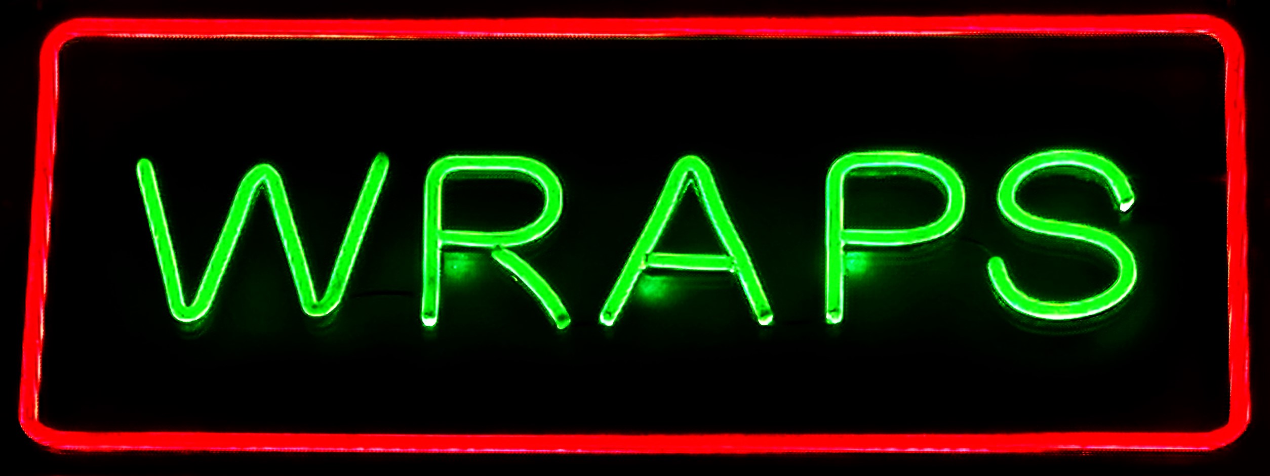 WRAPS - LED SIGN (LED27)