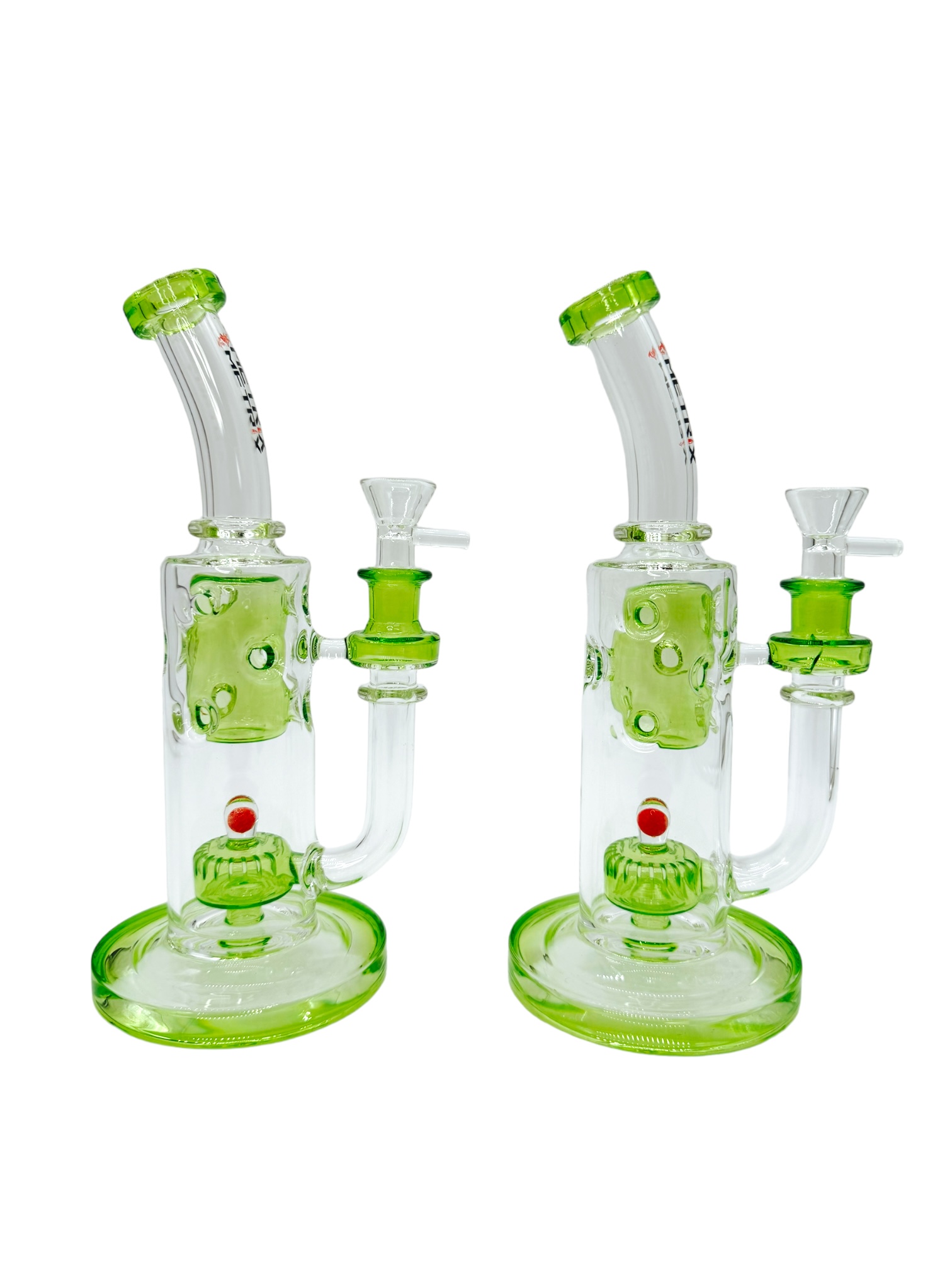 METRIX DISC PERC SWISS WATERPIPE ASSORTED COLOR 9"
