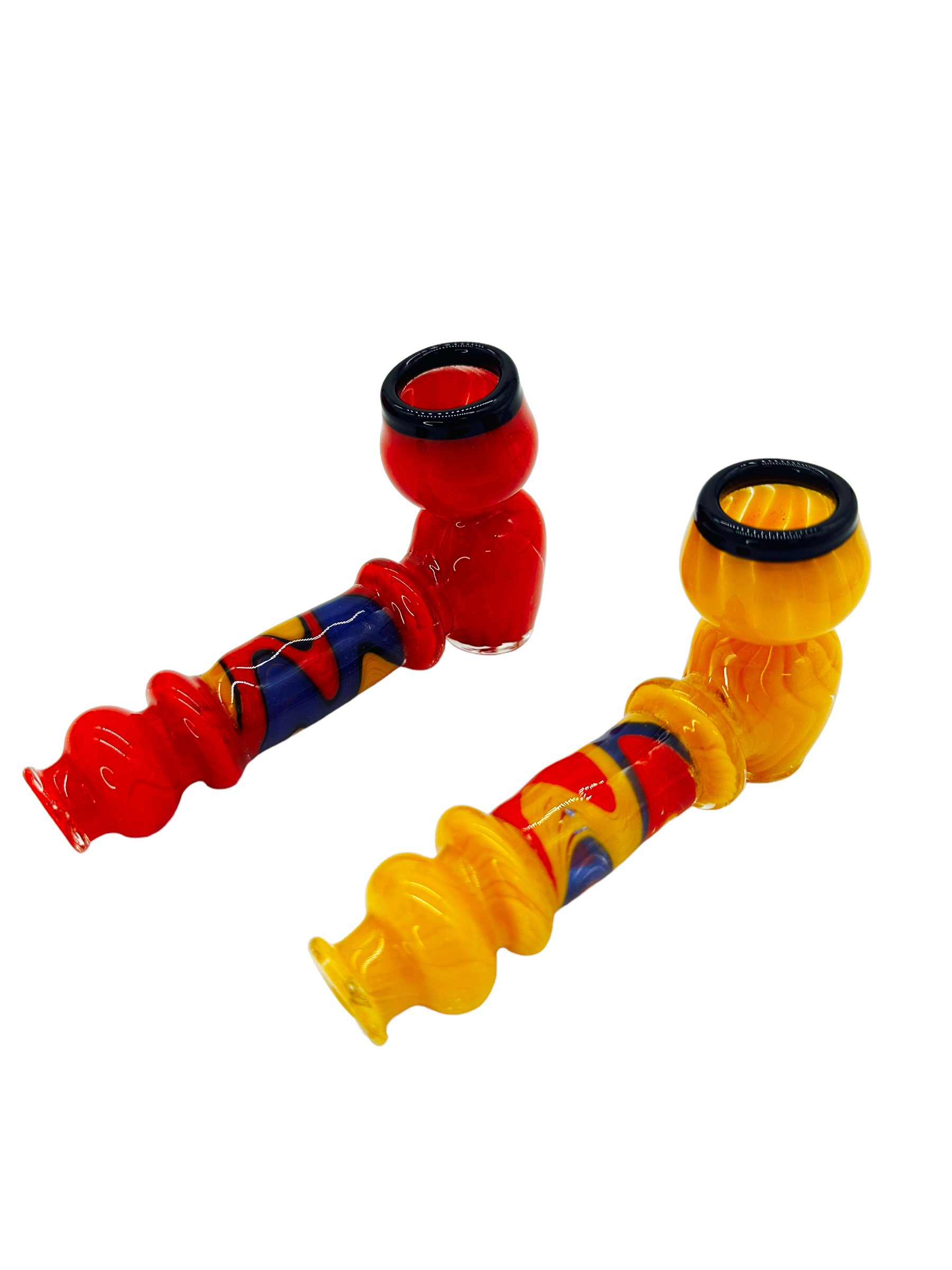 METRIX DOUBLE VOLUME SWIRL HANDPIPE ASSORTED COLOR 5" - BAG OF 5