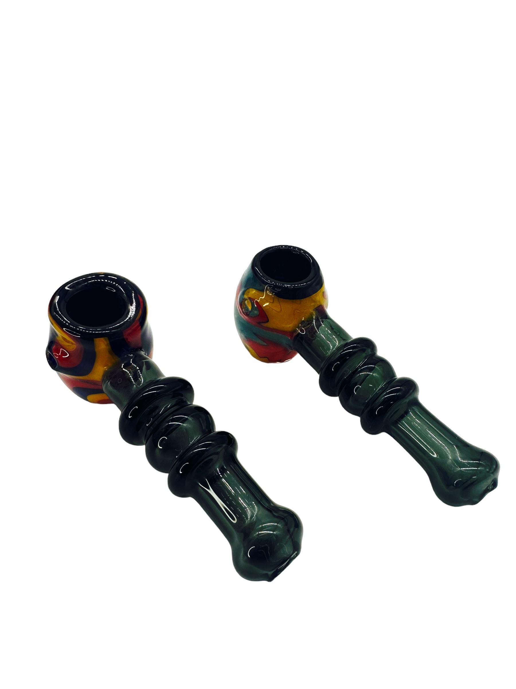 METRIX SWIRL HEAD HANDPIPE ASSORTED COLOR 5" - BAG OF 5