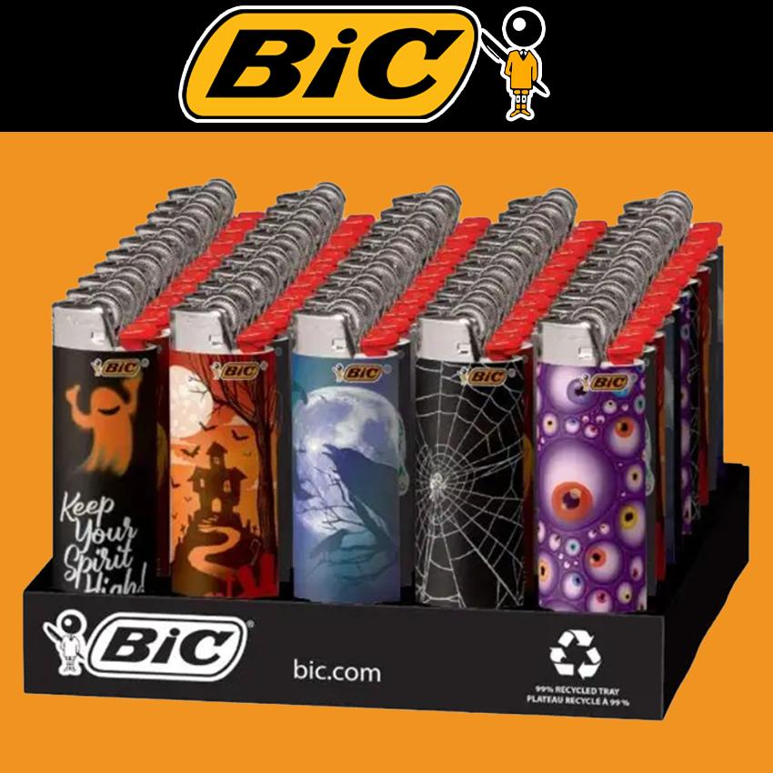 BIC SPOOKY LIGHTER - DISPLAY OF 50