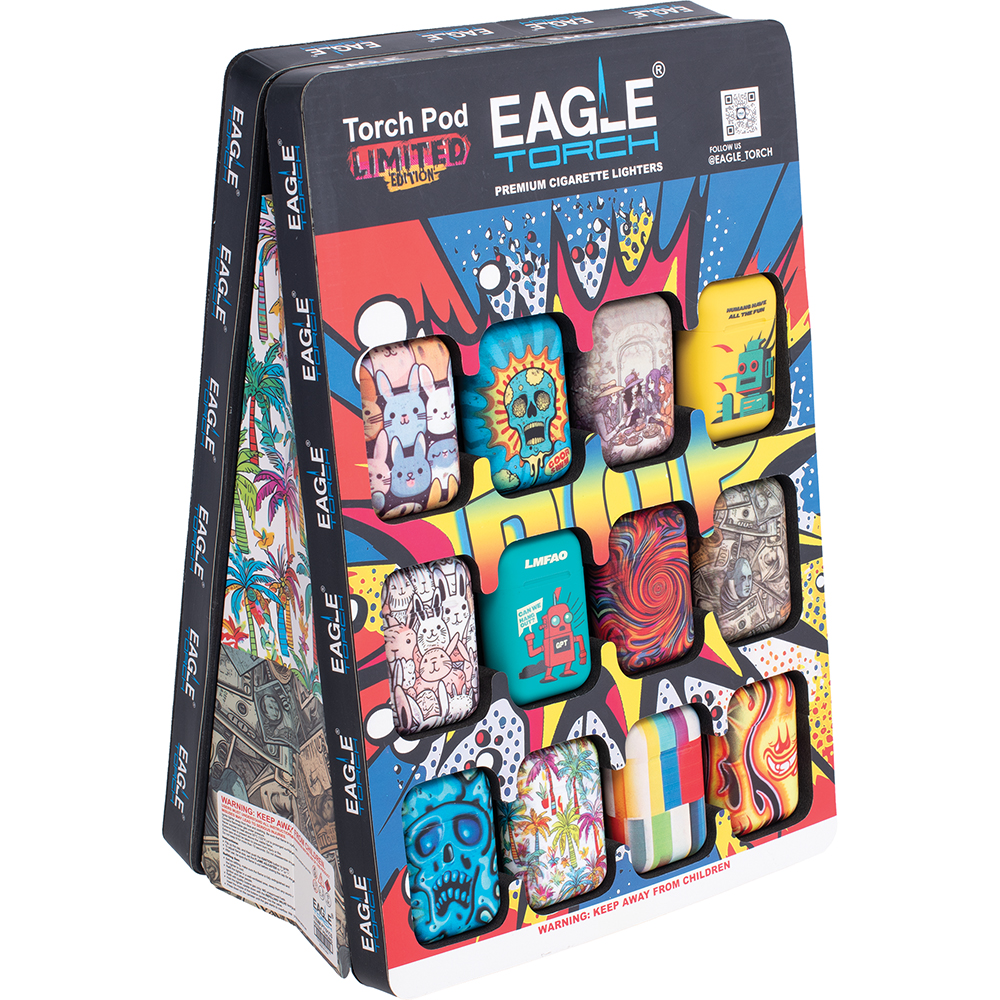 EAGLE TORCH LIMITED TORCH POD CALENDER S - DISPLAY OF 24