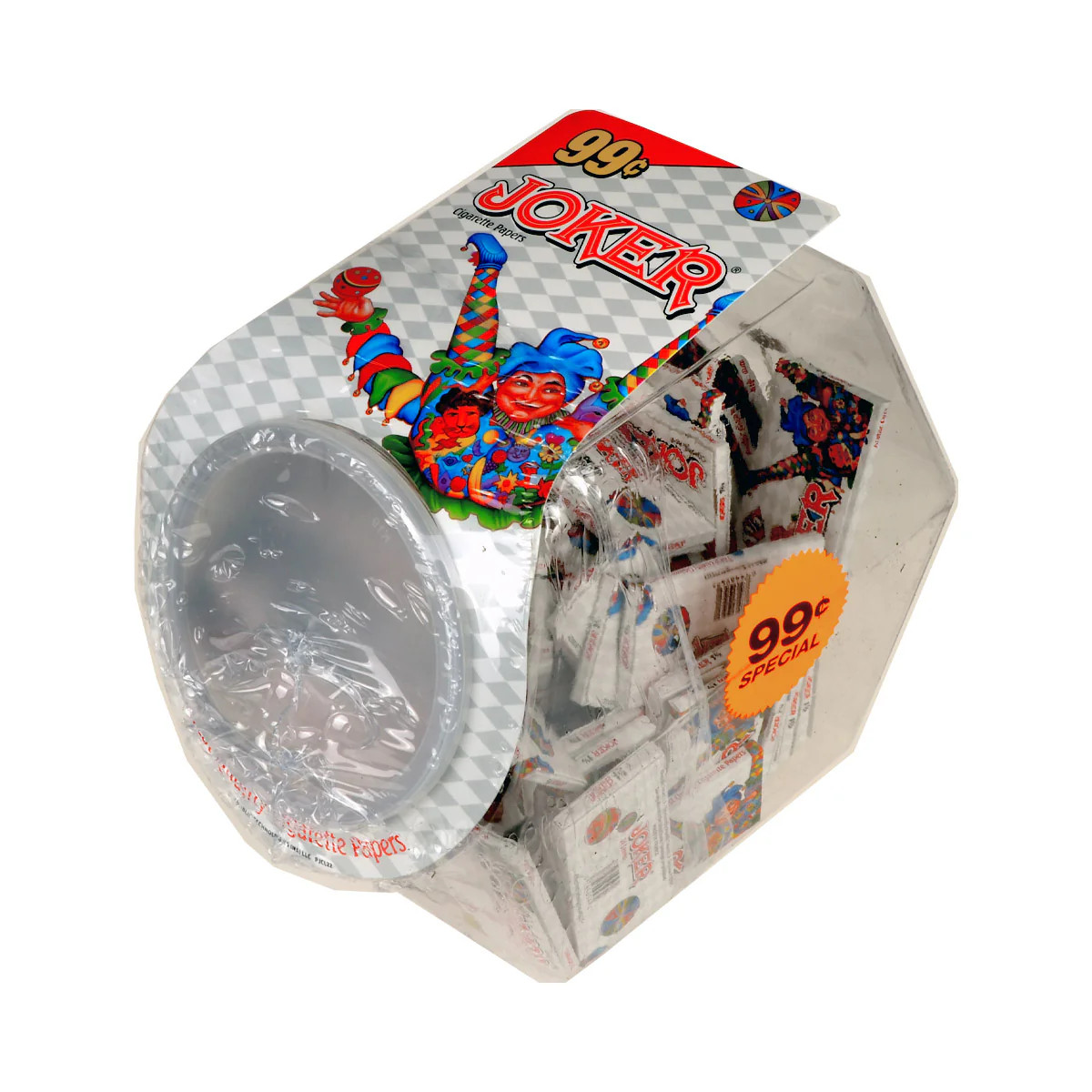 JOKER 1 1/2 ROLLING PAPER 24-PACK - JAR OF 72