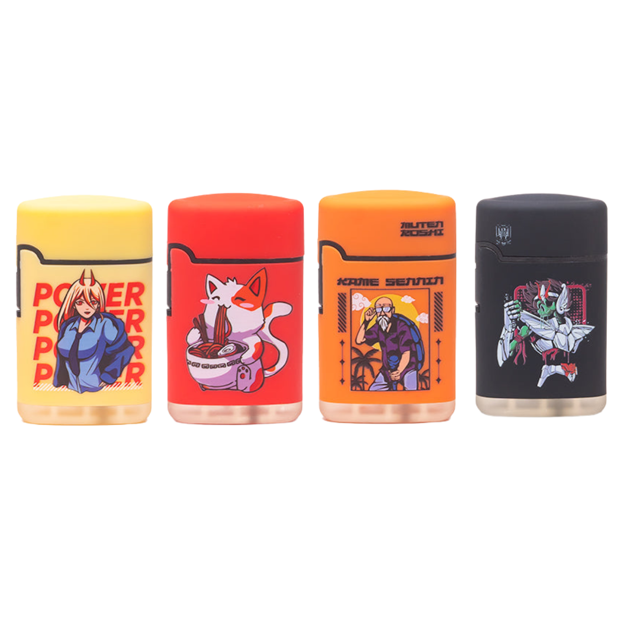 CLASSIC RUBBER ANIME SPECIAL BLUE LIGHTER - DISPLAY OF 20