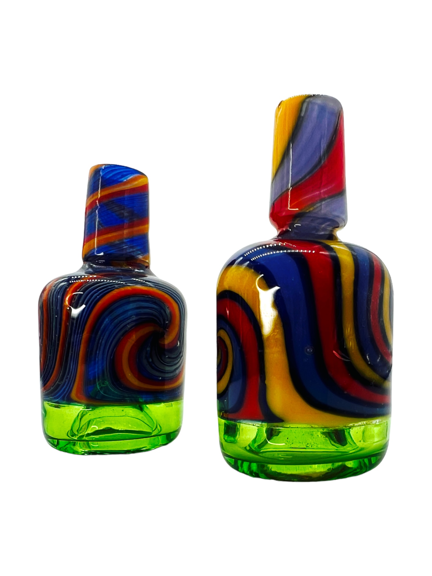 METRIX SWIRL BASIC BOWL ASSORTED COLOR 3" - BAG OF 10