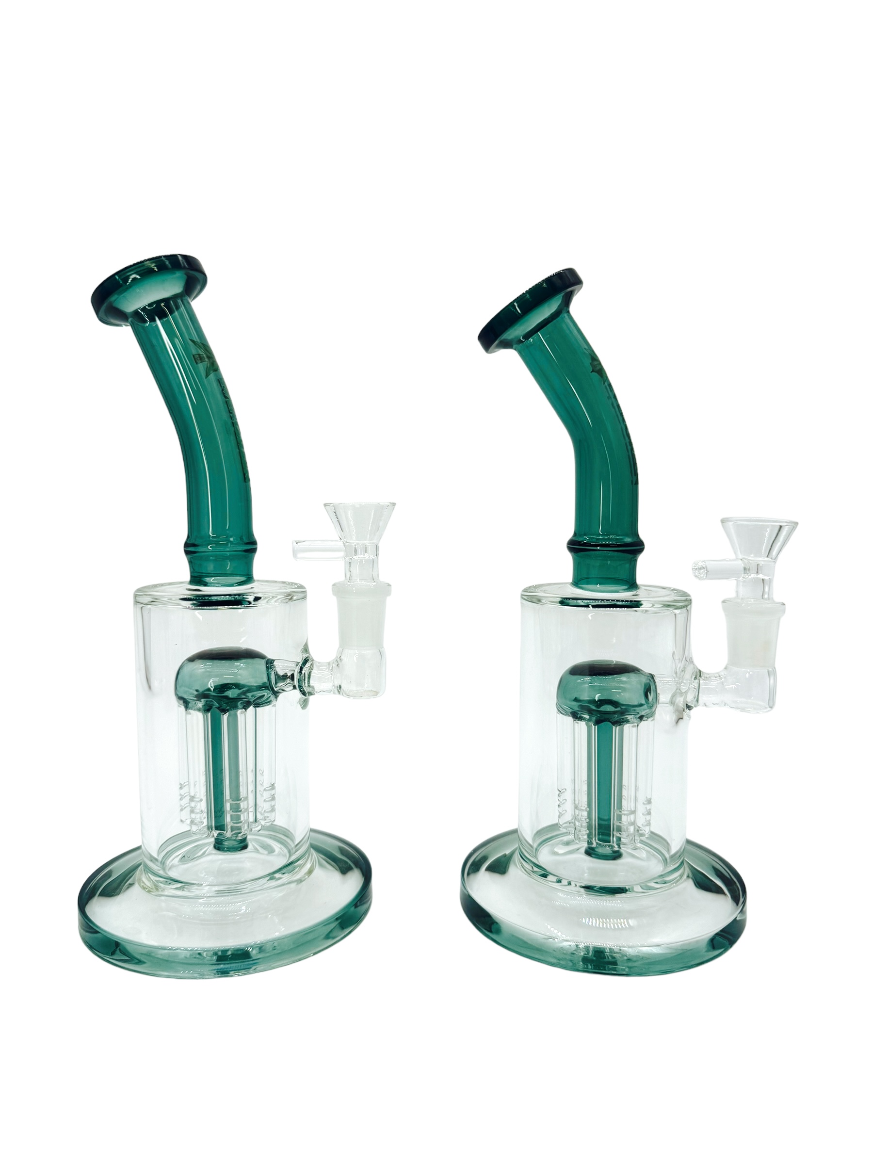 EVERGREEN - TREE PERC WATERPIPE ASSORTED COLOR 9"