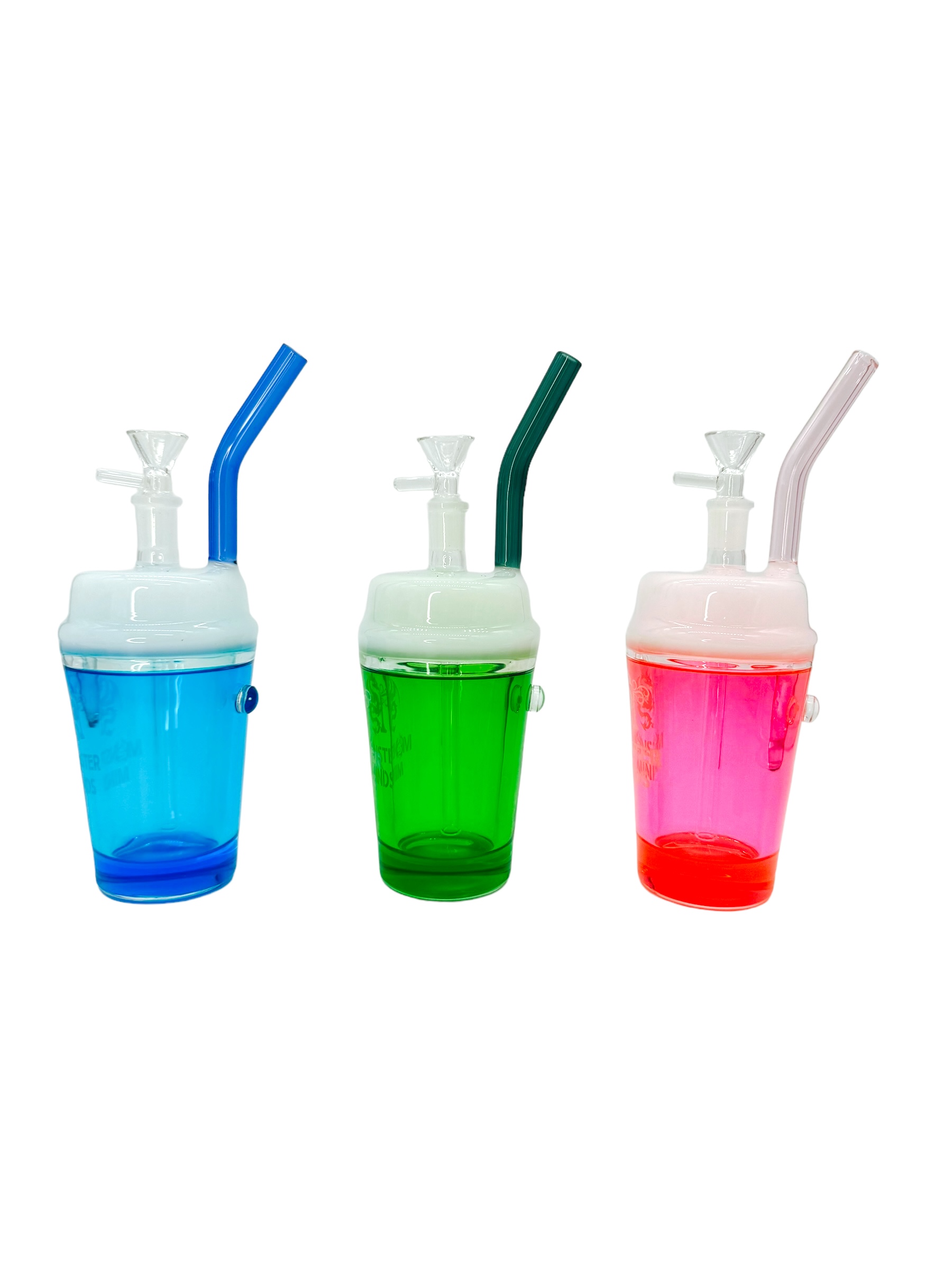MONSTER MINDS - COFFEE CUP WATERPIPE ASSORTED COLOR 9.5"