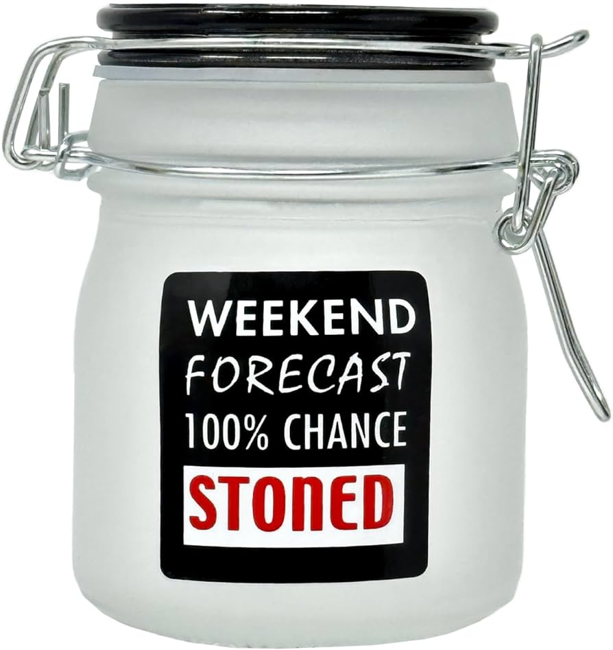 WEEKEND FORCAST MEDIUM STASH JAR - DISPLAY OF 3