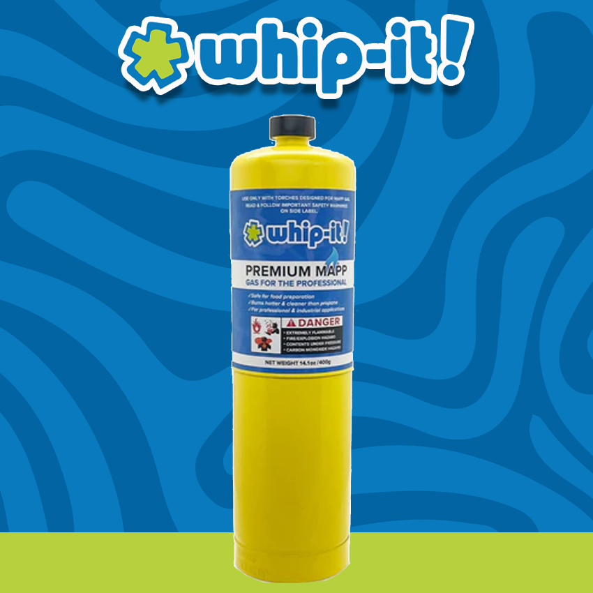 WHIP IT BUTANE CORE 14.1 OZ PREMIUM MAPP