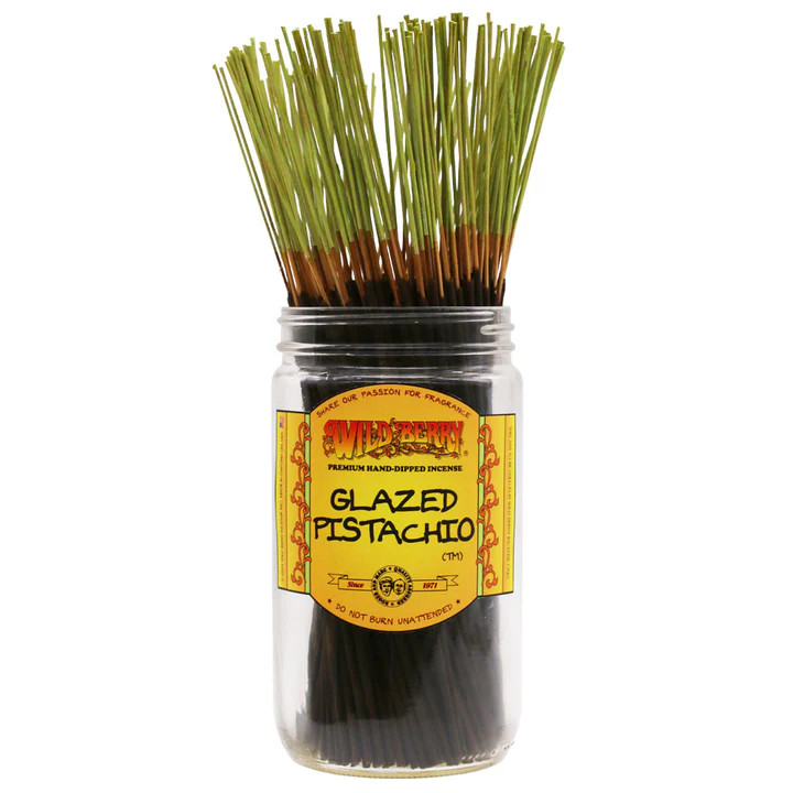 GLAZED PISTACHIO - WILD BERRY INCENSE STICKS 100CT