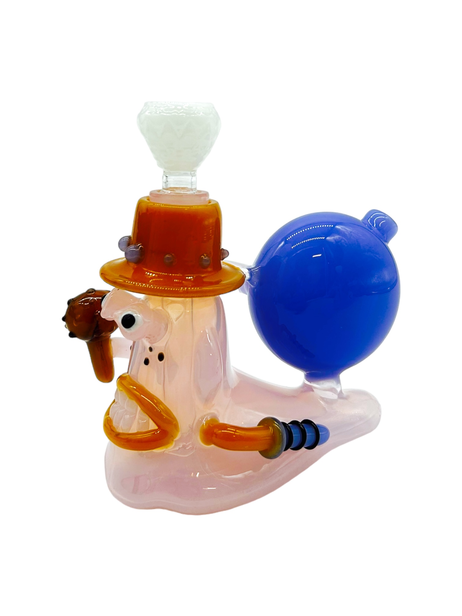 SMALL SNAIL GLASS WATERPIPE 5"