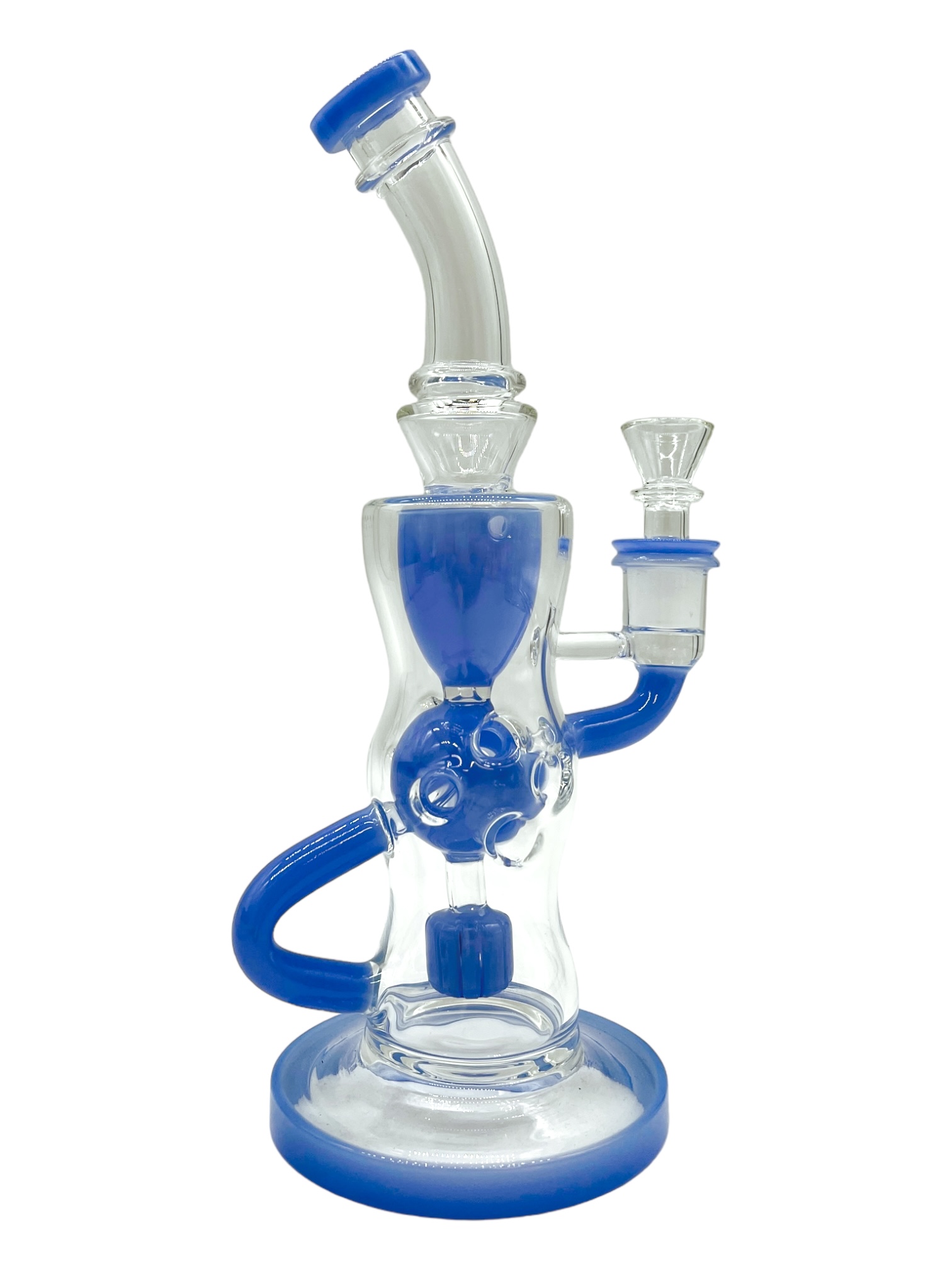 SWISS RECYCLER WATERPIPE ASSORTED COLOR 10"