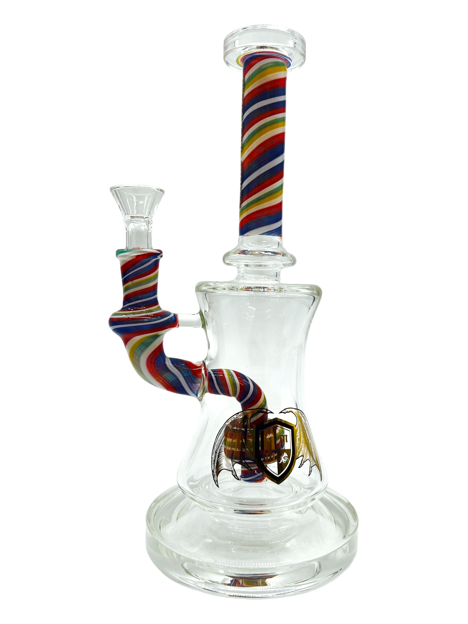MONSTER MINDS SWIRL WATERPIPE ASSORTED COLOR 10"