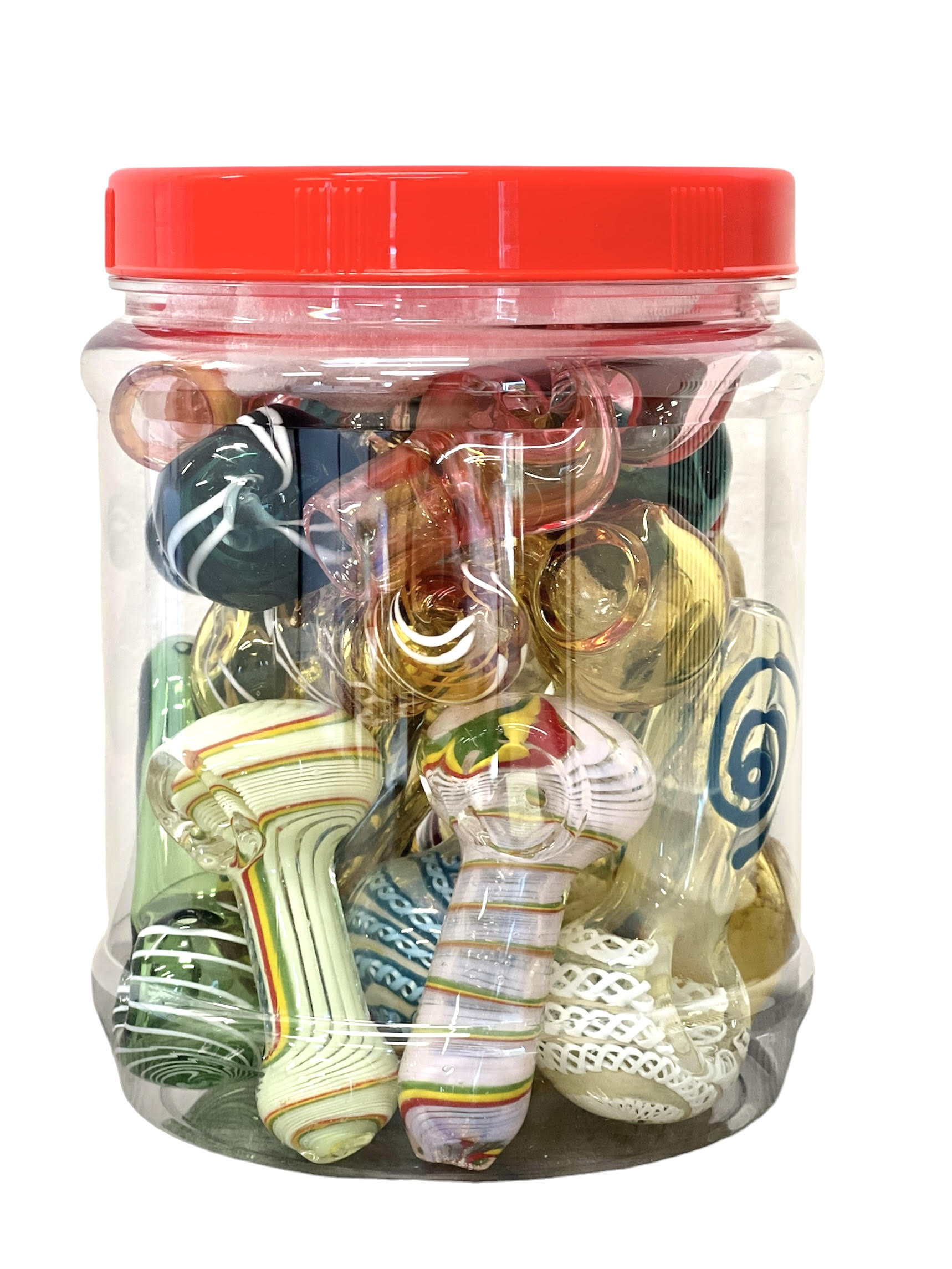 COLOR TUBING PREMIUM HANDPIPE JAR 2.5" - 20CT